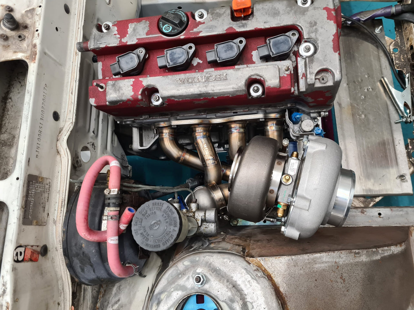 Walton Motorsport Honda K20/K24 RWD Conversion Exhaust Manifold