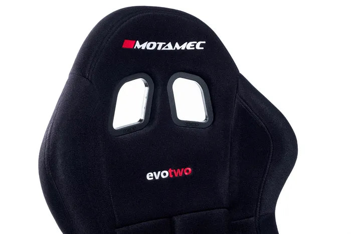 Motamec Racing Evo-Two FIA Approved Race Seat GRP Shell Side Mount BLACK HANS