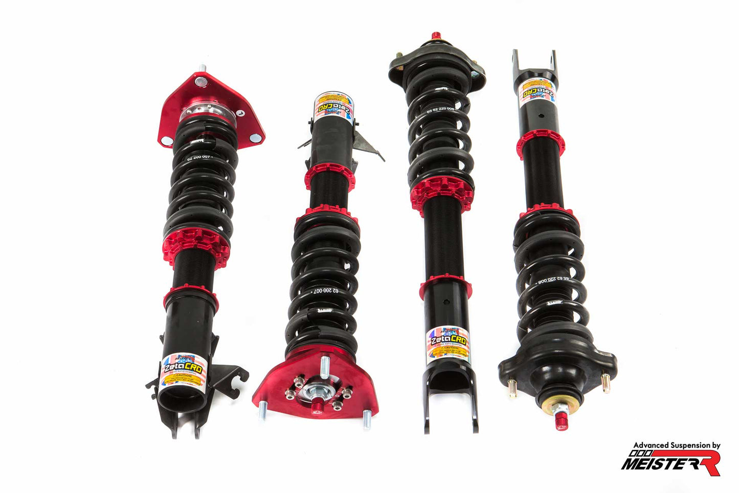 MeisterR ZetaCRD Coilovers - Mitsubishi Evolution VII – IX (CT9A) 01-07