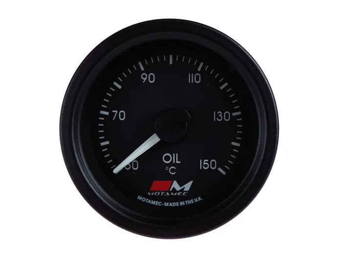 Motamec Electronic Oil Temperature Gauge 52mm - with Sensor