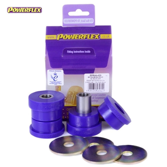 Powerflex - PFR44-420 - Rear Diff Front Mounting Bushes - Lancer Evolution 4/5/6 RS Models Only