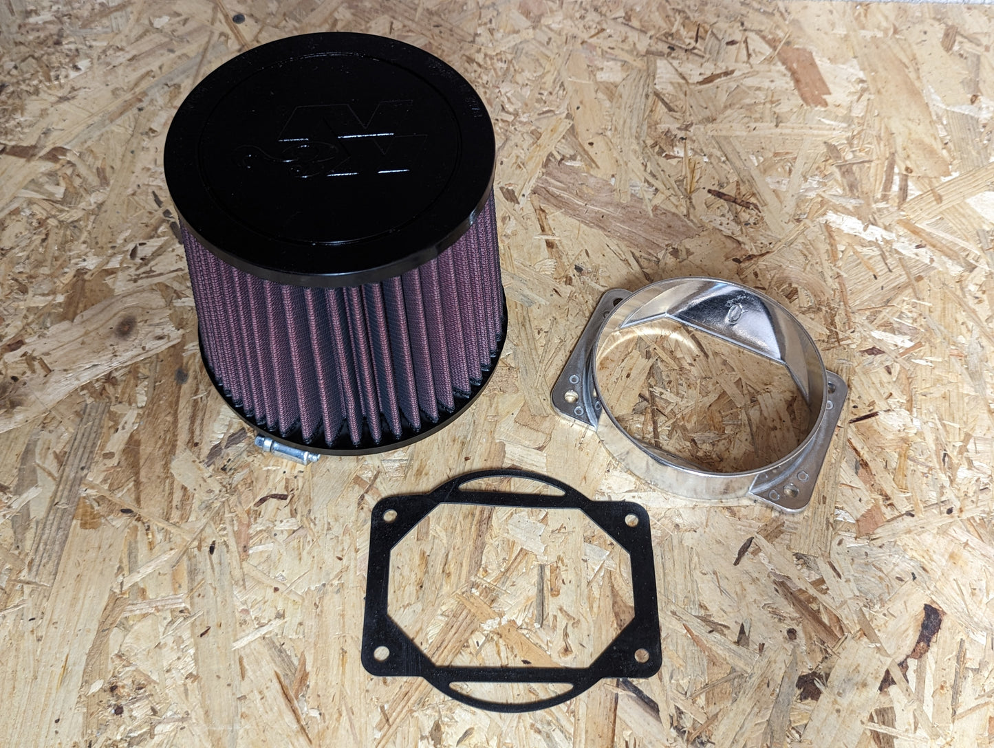 K&N filter and MAF adaptor Evo 4-9