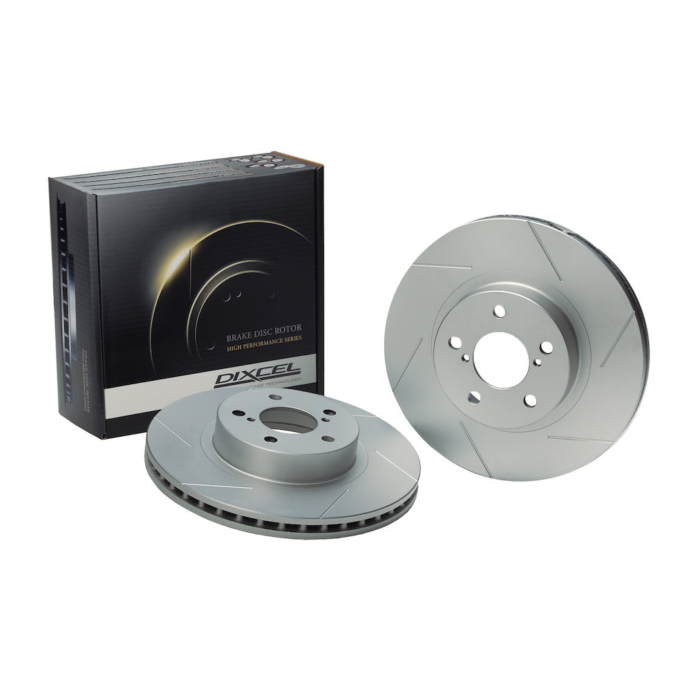 Dixcel SD Slotted Brake Discs - Lancer Evo 5-9 (Front)