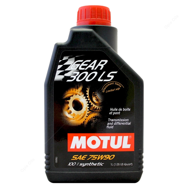 MOTUL GEAR 300 LS 75W-90 SYNTHETIC GEAR TRANSMISSION OIL 1 LITRE