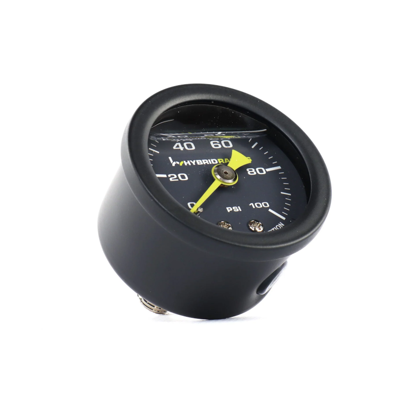 Hybrid Racing Liquid Filled Fuel Pressure Gauge V2 (Universal)