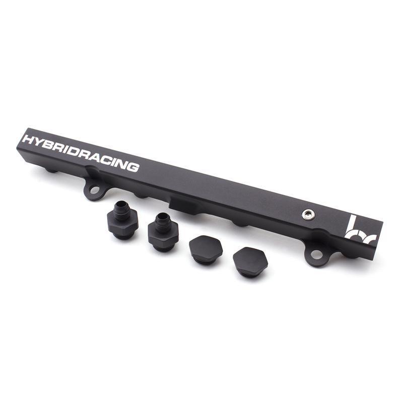 Hybrid Racing Fuel Rail - K-Swap & Universal - Black