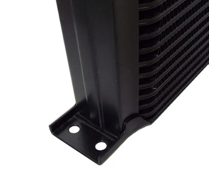 Motamec Oil Cooler 19 Row - 235mm Matrix -10 AN JIC - Black Alloy