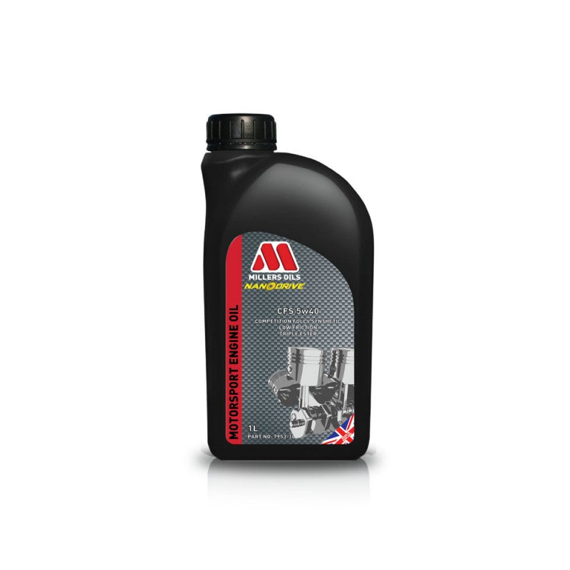 Millers CFS Nanodrive 5W40 Fully Synthetic Oil - 1L / 5L